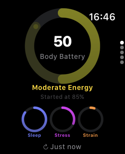 Today hub on Apple Watch
