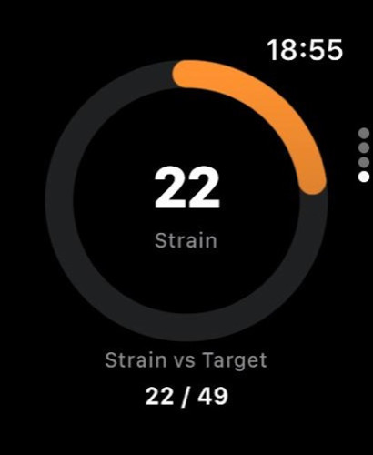 Strain on Apple Watch